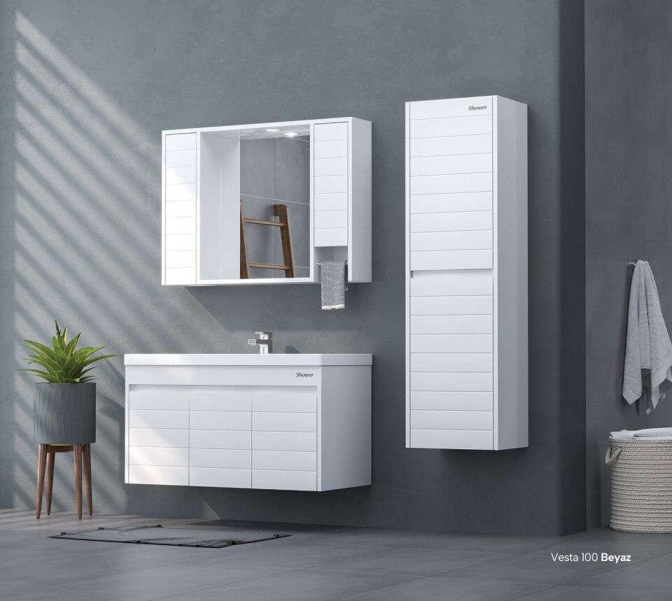 Shower Vesta 100 – Banyo Mobilyaları