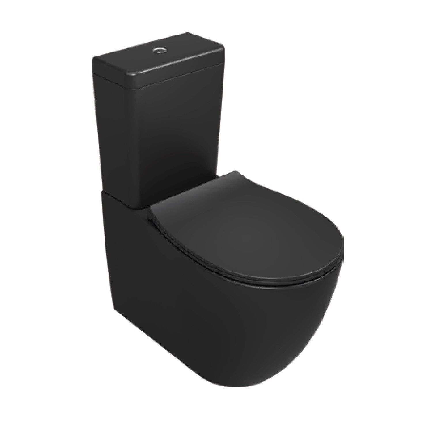 İsvea Sentimenti NEO DUE Rimless Duvara Sıfır Klozet, Siyah 10SM04001-2N ( KAPAKSIZ ) – Duvara Sıfır Klozet