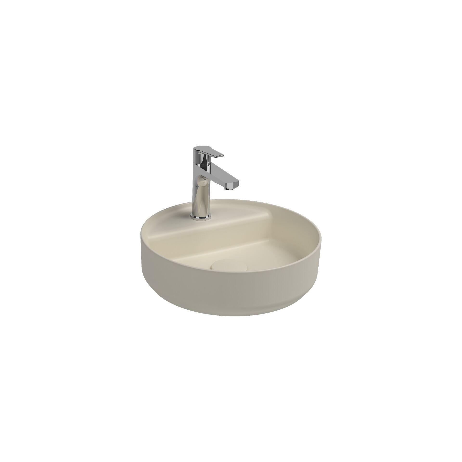 İsvea Infinity Tezgah Üstü Lavabo 42 cm Fildişi 10NFS65K42I – Vitrifiye