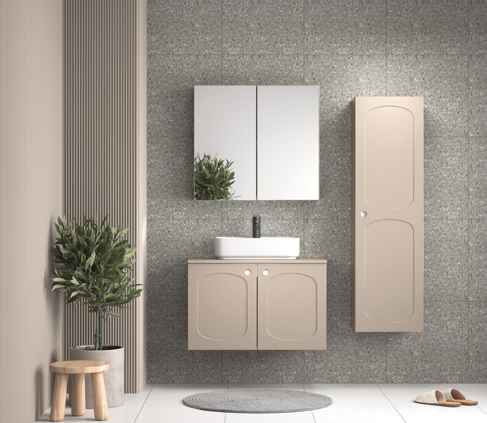 Shower Mira 80 – Banyo Mobilyaları