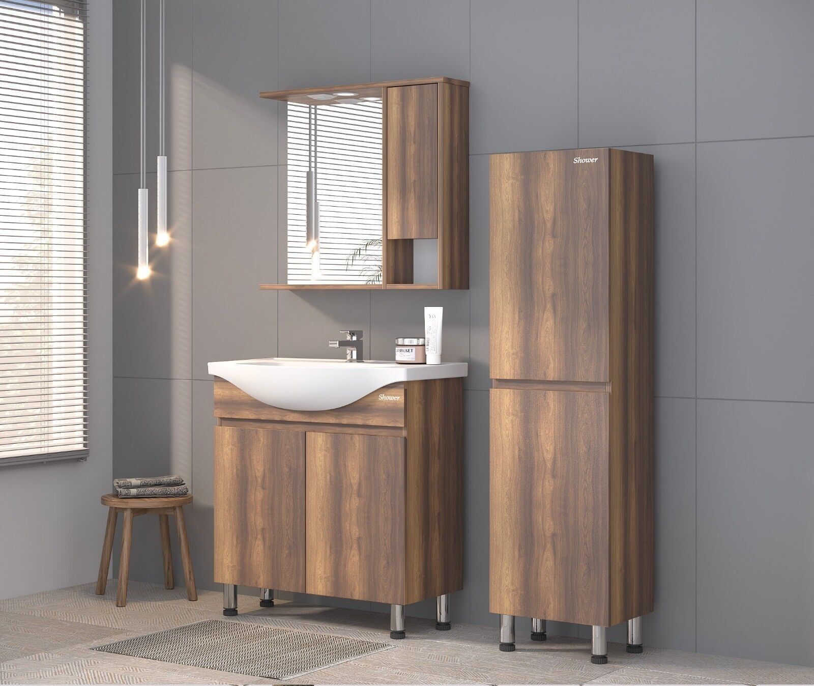 Shower Melis 80 – Banyo Mobilyaları