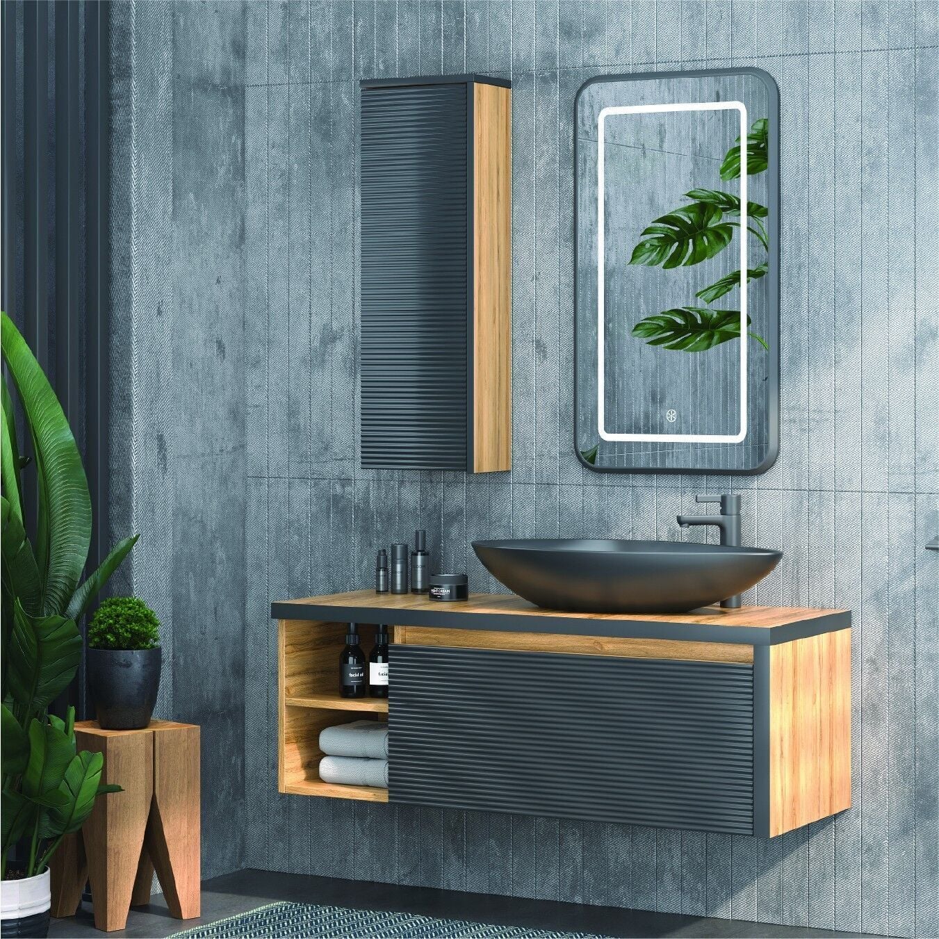 Shower Luna 90 – Banyo Mobilyaları