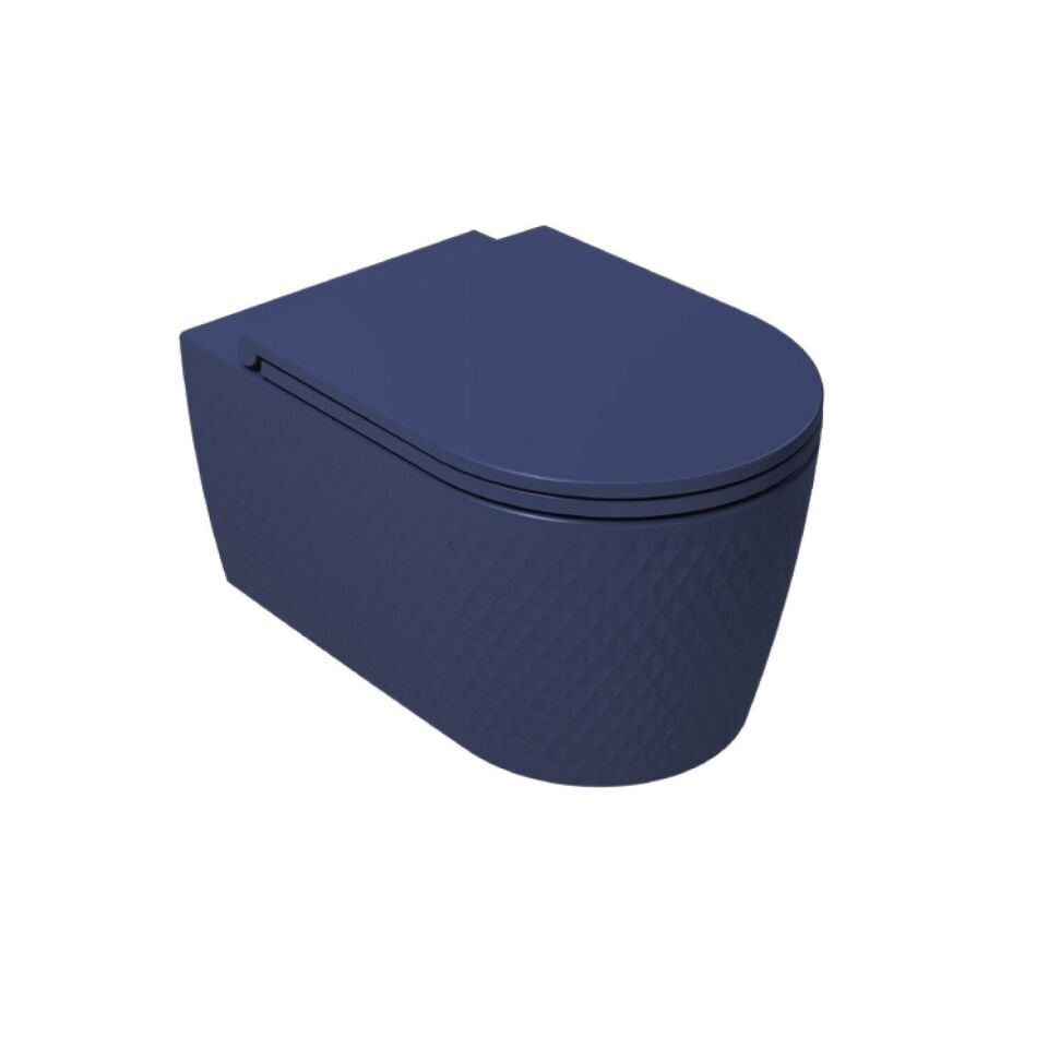 İsvea Rondini Asma Klozet Isvea Mavisi 10RO02001-2Z ( KAPAKSIZ )